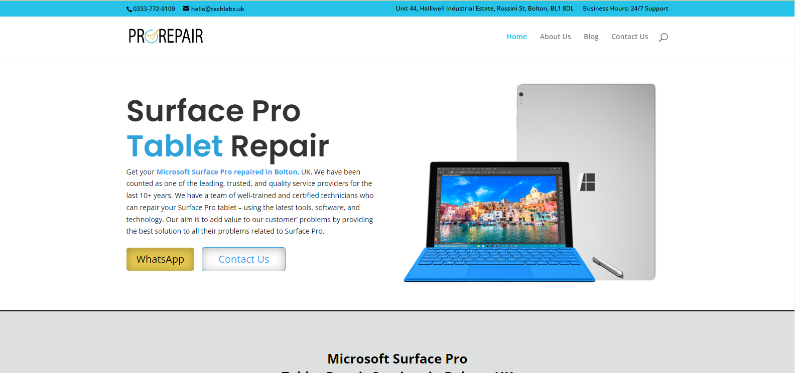 Surface Pro Repair Store